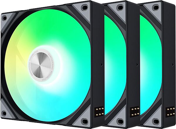 TRYX Rota SL ARGB Reverse - 120 mm (Pack de 3) - Blanc (image:2)