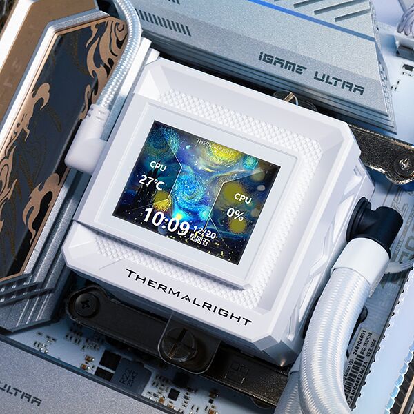 Thermalright Frozen Warframe SE 360 ARGB V2 - Blanc (image:2)