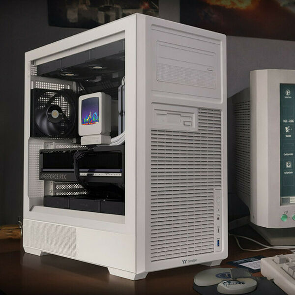 Thermaltake Retro 360 TG - Blanc (image:2)