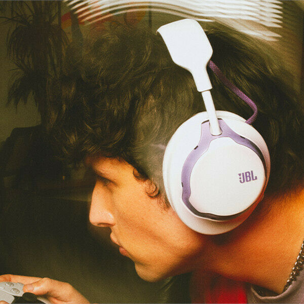 JBL Quantum 650 (Blanc / Orange) (image:2)