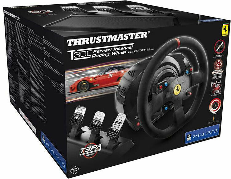Thrustmaster T300 Ferrari Integral Racing Wheel Alcantara Edition - PS4 / PC (image:5)