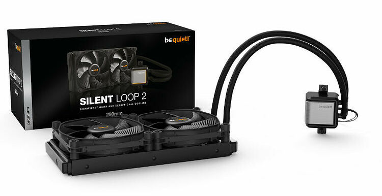 be quiet! Silent Loop 2 - 280 mm + Kit de montage STRX4 / TR4 (image:3)