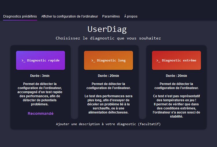 Userdiag