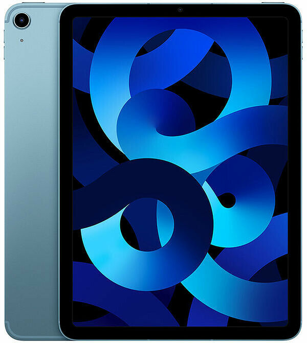 Apple iPad Air (2022) 64 Go - Wi-Fi + Cellular - Bleu (image:2)