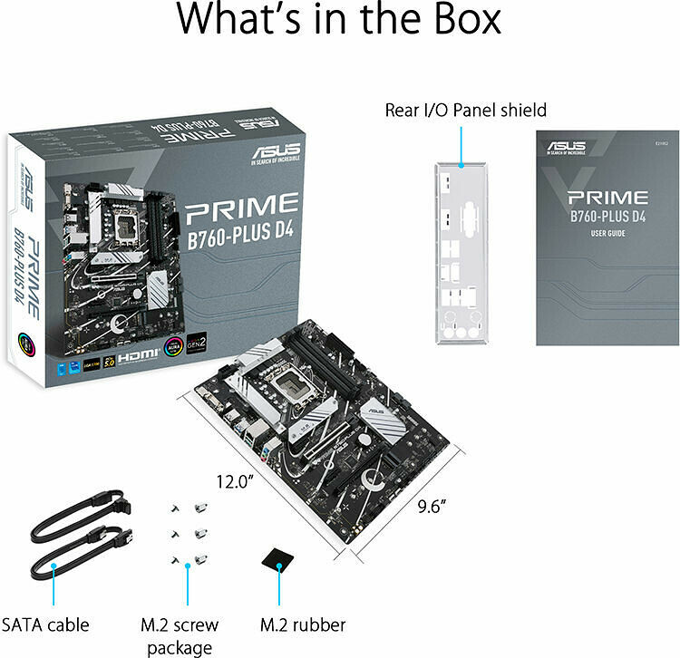 Kit Ã©vo Core i5-13500 + PRIME B760-PLUS DDR4 + 16 Go (image:1)