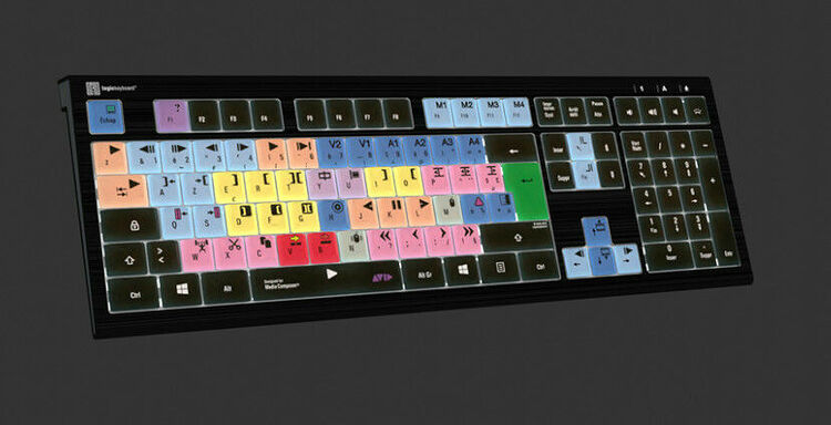 LogicKeyboard Media Composer - PC ASTRA 2 Backlit Keyboard (AZERTY) (image:2)
