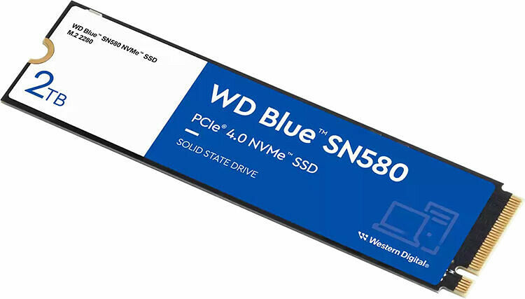 Western Digital SSD WD Blue SN580 2 To (image:2)