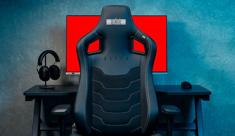 Next Level Racing - Elite Gaming Chair Leather & Suede Edition (image:2)