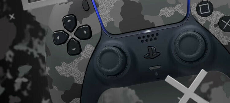 Sony DualSense (Grey Camouflage) (image:2)