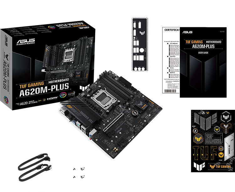 Kit évo Ryzen 5 8400F + TUF GAMING A620M-PLUS + 32 Go (image:1)