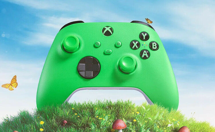 Microsoft Xbox Wireless Controller (Velocity Green) (image:2)