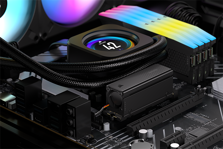 Corsair MP700 Pro SE 2 To (avec dissipateur) (image:2)