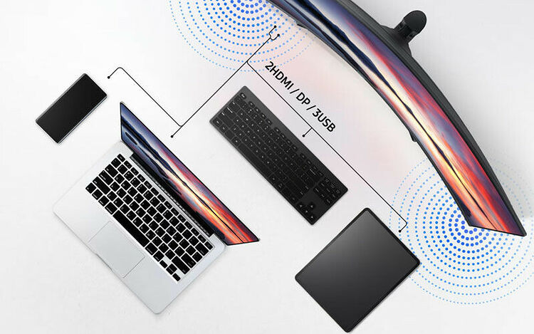 Samsung ViewFinity S9 S49A950UIP (image:4)