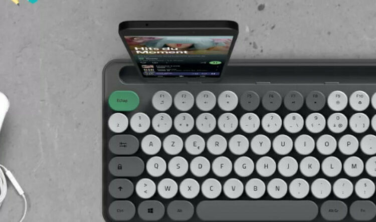 Advance Pep's Wireless - Gris (AZERTY) (image:2)