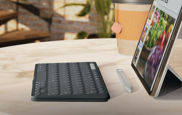 Logitech Keys-To-Go 2 for Mac - Graphite (AZERTY) (image:2)