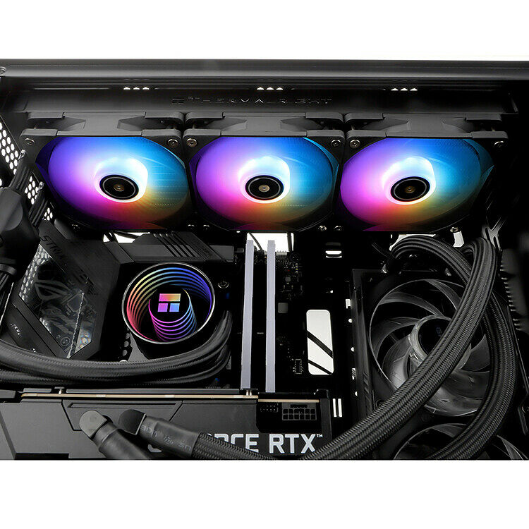 Thermalright Frozen Notte ARGB V2 Noir - 360 mm (image:3)