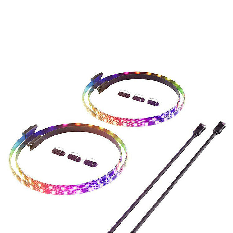 Hyte LS30 qRGB Light Strips (Pack de 2) (image:3)