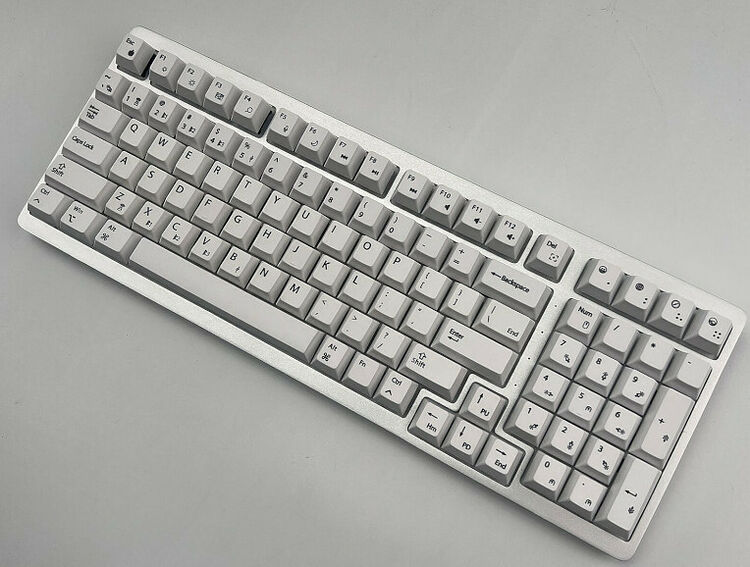 The Keyboard House Maple Pro MX Brown - Argent (AZERTY) (image:2)