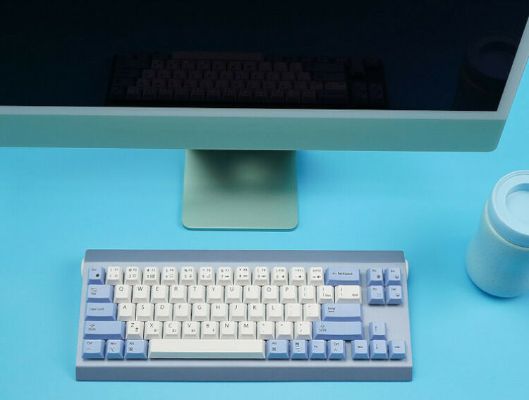 The Keyboard House Gingko Pro MX Brown - Bleu (AZERTY) (image:2)