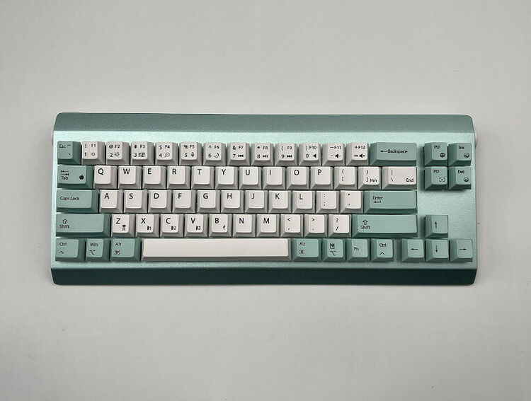 The Keyboard House Gingko Pro MX Red - Vert (AZERTY) (image:2)