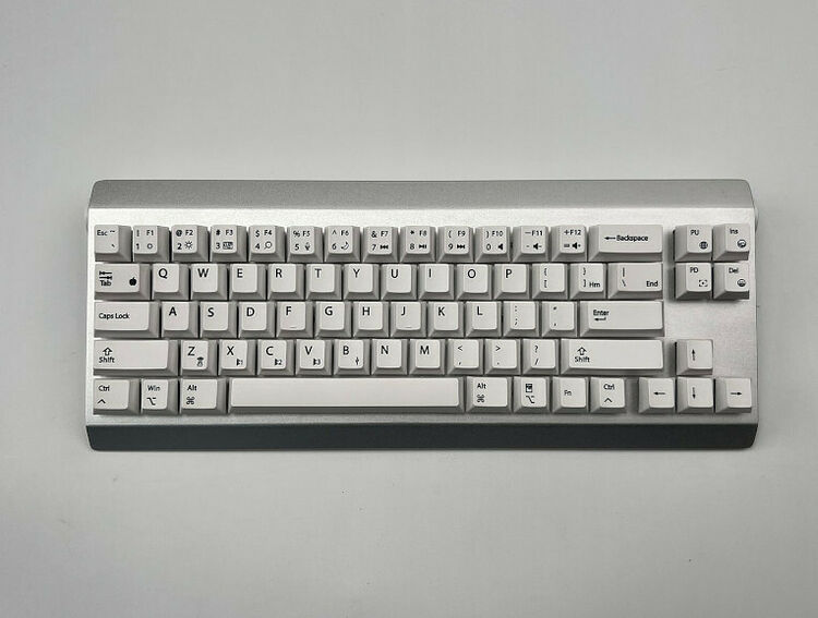 The Keyboard House Gingko Pro MX Red - Argent (AZERTY) (image:2)