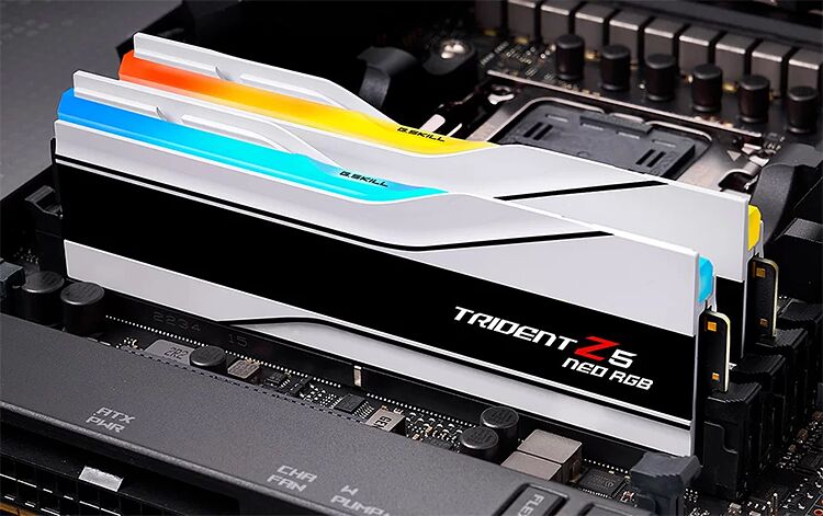 DDR5 G.Skill Trident Z5 Neo RGB - 32 Go (2 x 16 Go) 7200 MHz - CAS 34 (image:2)