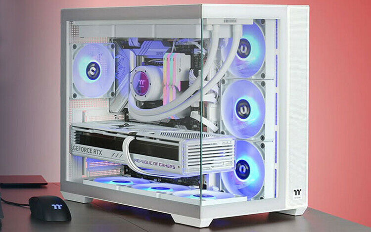 Thermaltake View 380 TG ARGB - Blanc (image:2)