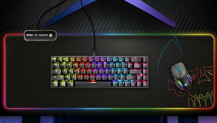 Spirit Of Gamer Xpert K150 (Noir) (AZERTY) (image:2)