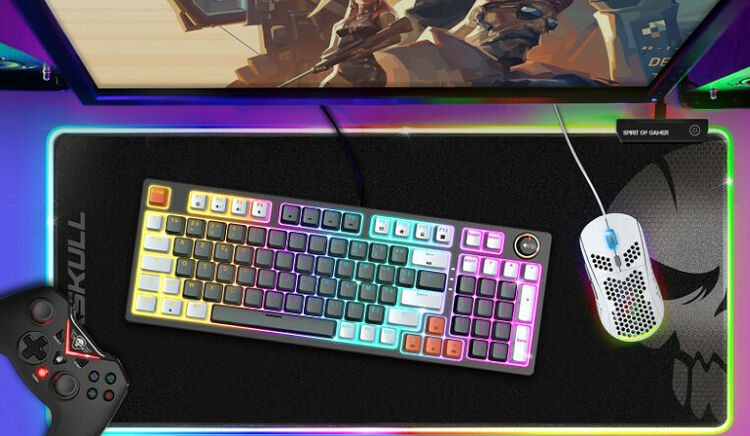 Spirit Of Gamer Xpert K350 (Noir) (AZERTY) (image:2)