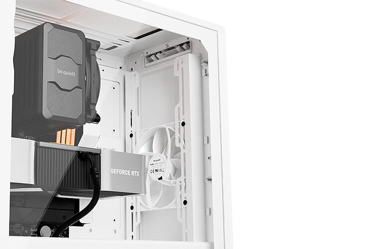 be quiet ! Pure Base 501 Airflow Window - Blanc (image:2)