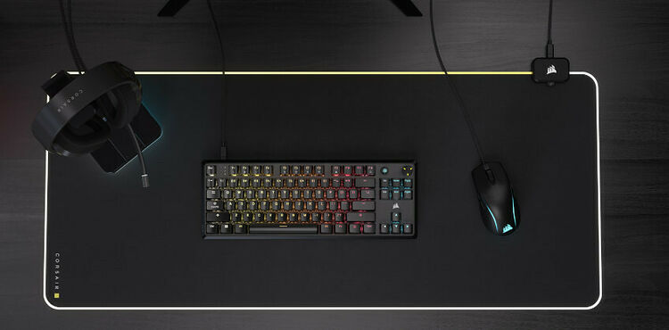 Corsair K70 Core TKL - Noir (AZERTY) (image:2)