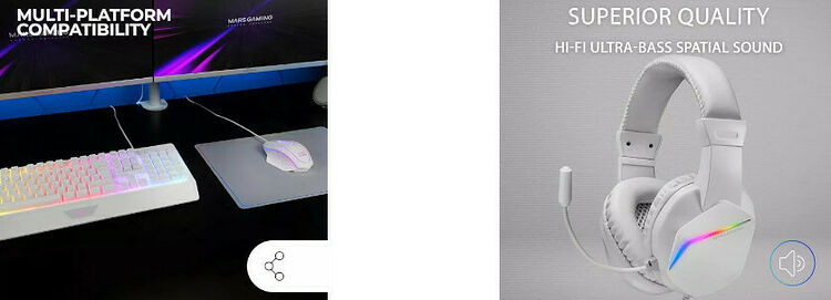 Mars Gaming Full Setup (Blanc) (image:3)