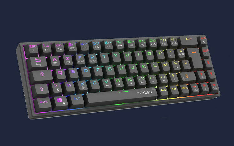 The G-Lab Keyz Titanium Wireless (AZERTY) (image:2)