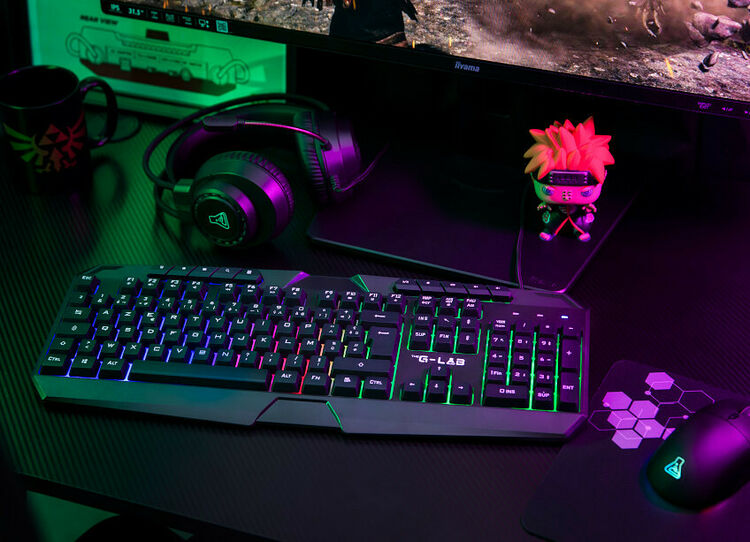 The G-Lab Combo Natrium - Noir (AZERTY) (image:2)