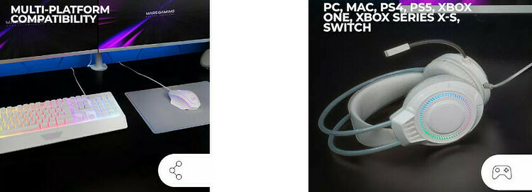 Mars Gaming Full Setup 2025 (Blanc) (image:3)