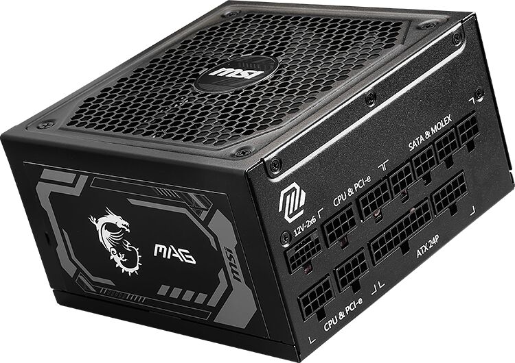 MSI MAG A1250GL PCIE - 1250W (image:2)