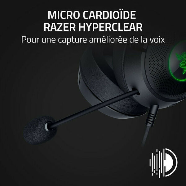 Razer Kraken Kitty V2 - Noir