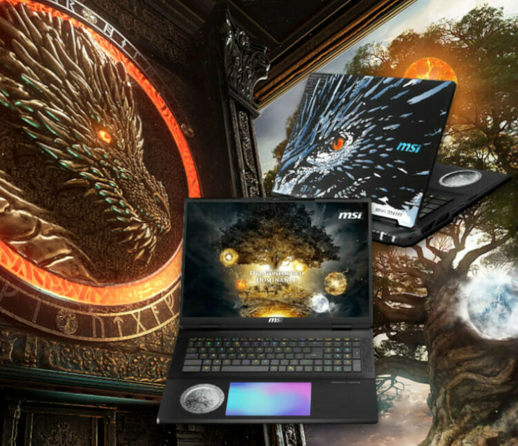 MSI Titan 18 HX Dragon Edition Norse Myth (A2XWJG-283FR) (image:4)