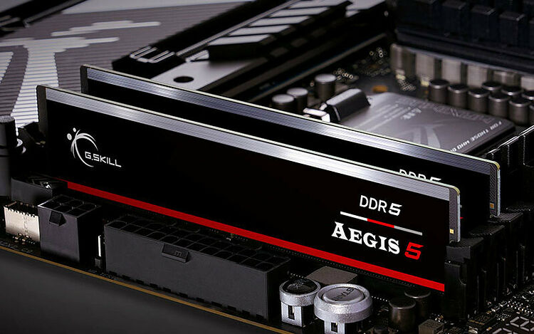 DDR5 G.Skill Aegis 5 Noir - 64 Go (2 x 32 Go) 6000 MHz - CAS 36 (image:2)