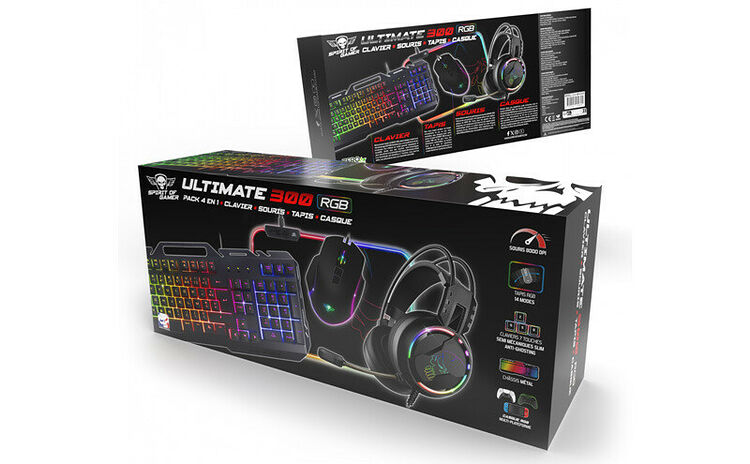 Spirit Of Gamer Ultimate 300 - Noir (image:3)