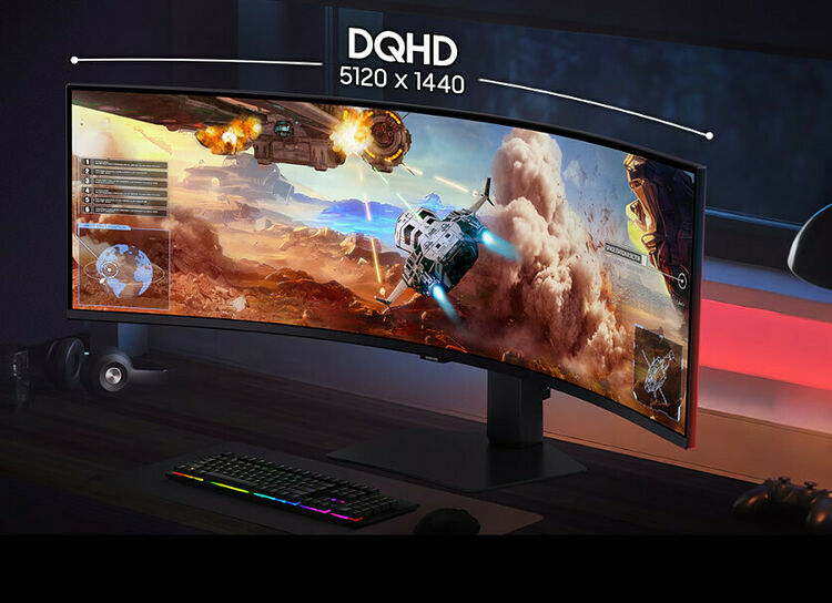 Samsung Odyssey G9 S49FG912EU (dalle incurvÃ©e) (image:2)