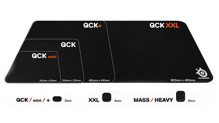 SteelSeries QcK XXL Counter Strike 2 Dragon Lore Edition (image:2)