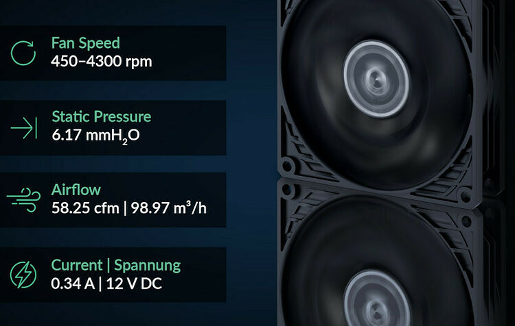 Arctic P9 Max - Noir (image:2)