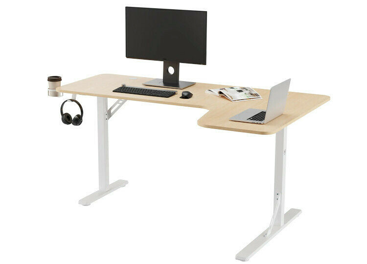 REKT R-Desk - 160 R - Wood (image:2)