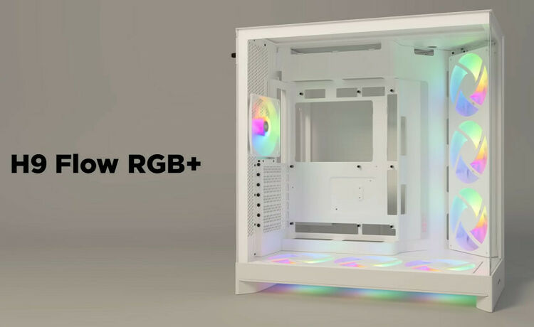 NZXT H9 Flow RGB+ (2025) - Blanc (image:2)
