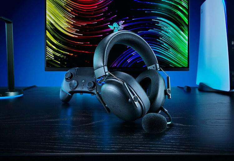 Razer Blackshark V3 Playstation - Noir (image:2)