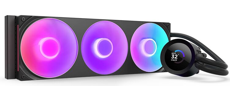 NZXT Kraken Plus 360 RGB - Noir - 360 mm (image:2)