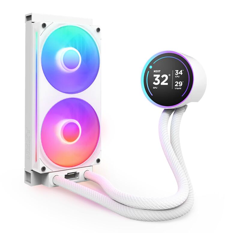 NZXT Kraken Elite 240 RGB - Blanc - 240 mm (image:2)