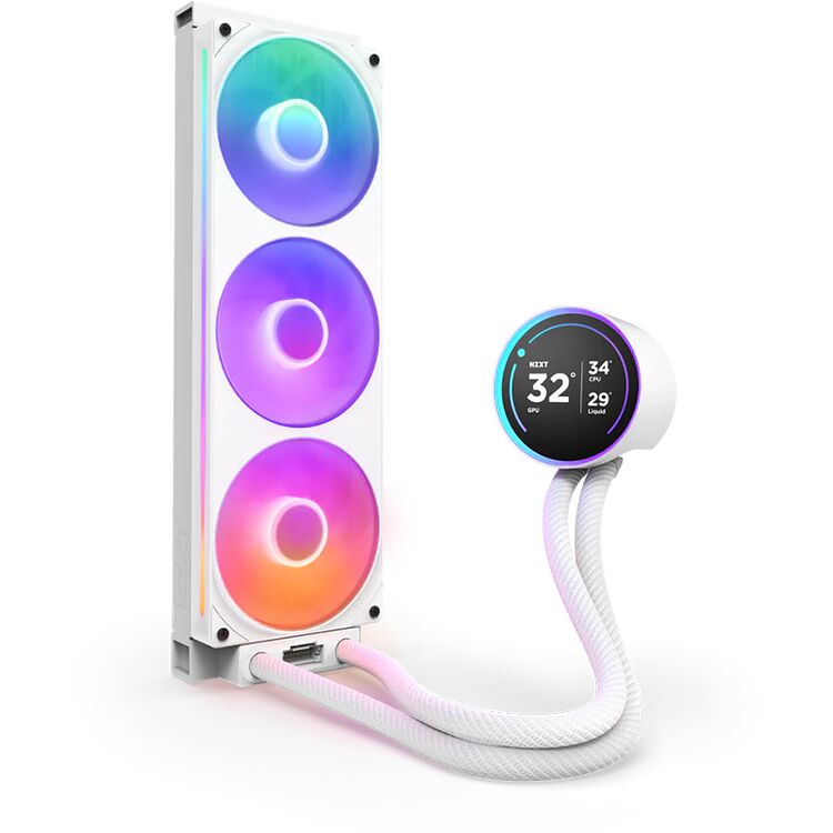 NZXT Kraken Elite 360 RGB - Blanc - 360 mm (image:2)