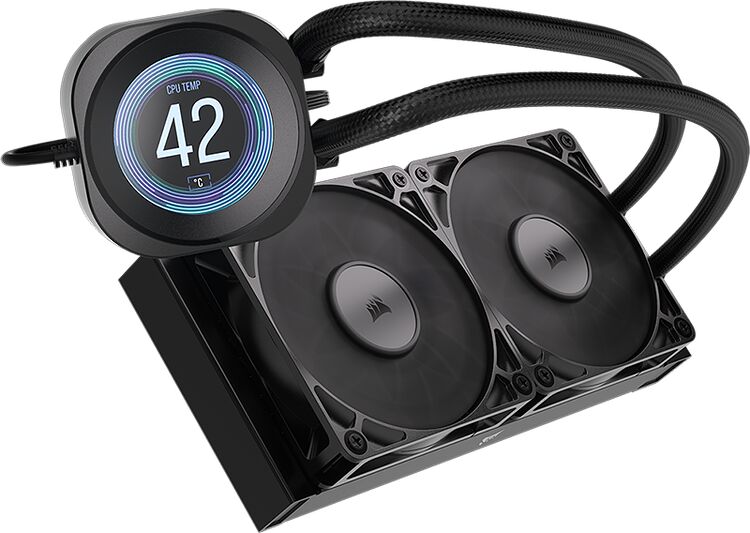 Corsair Nautilus RS LCD Noir - 240 mm (image:2)